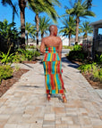 Island Gyal Smocked Dress
