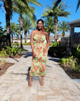 Tropics Smocked Dress
