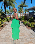 Naomi Chiffon Ruffle Dress