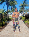 Plaid 3pc Pants Set