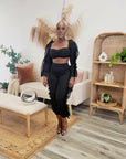 Roxy 2pc Ruffle Pants Set