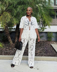 St. Tropez 2pc Pants Set