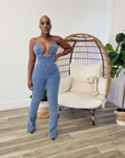 Natalie Denim Jumpsuit