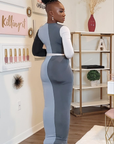 Color Block Maxi Dress