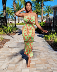 Tropics Smocked Dress