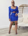 Luxe Sequin Mini Dress