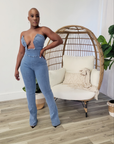 Natalie Denim Jumpsuit