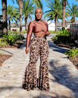 Cheetah Baddie 2pc Pants Set