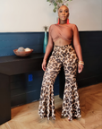 Cheetah Baddie 2pc Pants Set