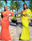 Serena Cut Out Maxi Dress
