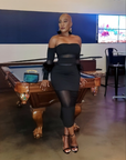 Milani Feathered Dress