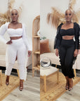 Roxy 2pc Ruffle Pants Set