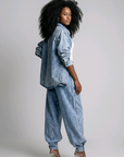 High Waist Balloon Jeans