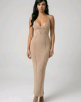 Bare Bliss Crochet Maxi Dress