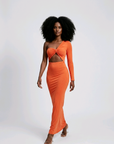 Serena Cut Out Maxi Dress