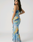 Blue Wave Flamenco Dress