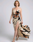Desert Storm Slit Maxi Dress