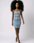 Nova Denim Dress
