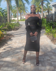 Milani Feathered Dress