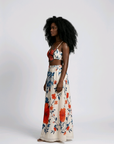 Butterfly Blossom Skirt Set