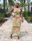 Tropics Smocked Dress