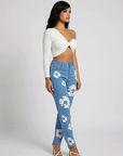 Blossom Denim Pants