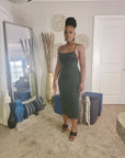 Summer Babe Crossback Midi Dress