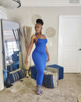 Summer Babe Crossback Midi Dress