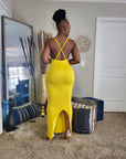 Summer Babe Crossback Maxi Dress