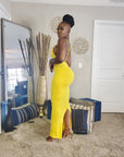 Summer Babe Crossback Maxi Dress
