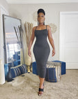 Summer Babe Crossback Midi Dress