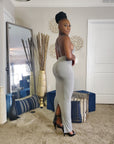 Summer Babe Crossback Maxi Dress