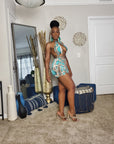 Python Strappy Romper