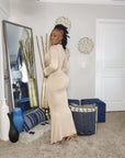 Sasha Long Sleeve 2pc Skirt Set