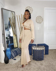 Sasha Long Sleeve 2pc Skirt Set