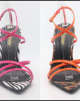 Strappy Stiletto Heel Sandals