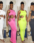 Porsha Cut Out Maxi Dress