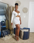 Tori One Sleeve Crop Top