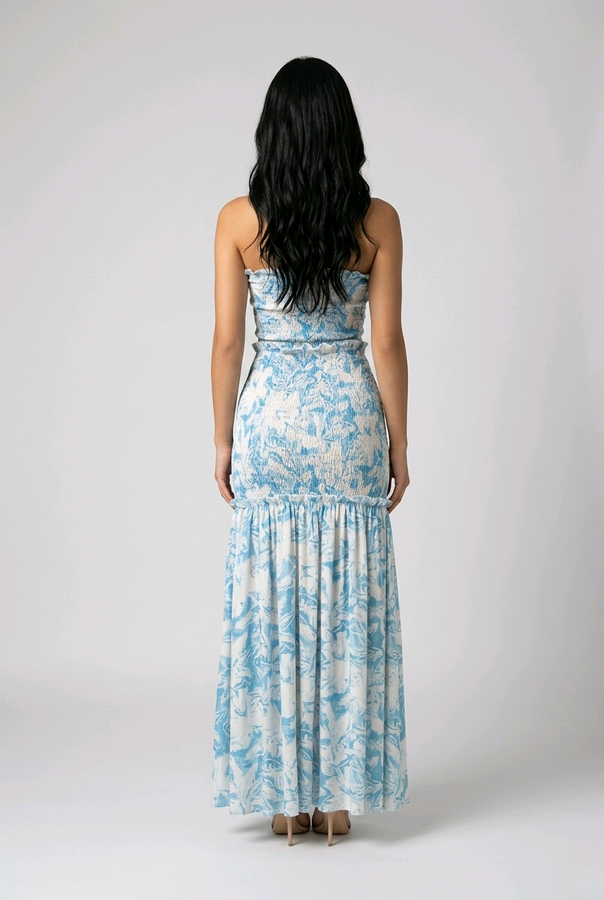 Madison Smocked Maxi Dress