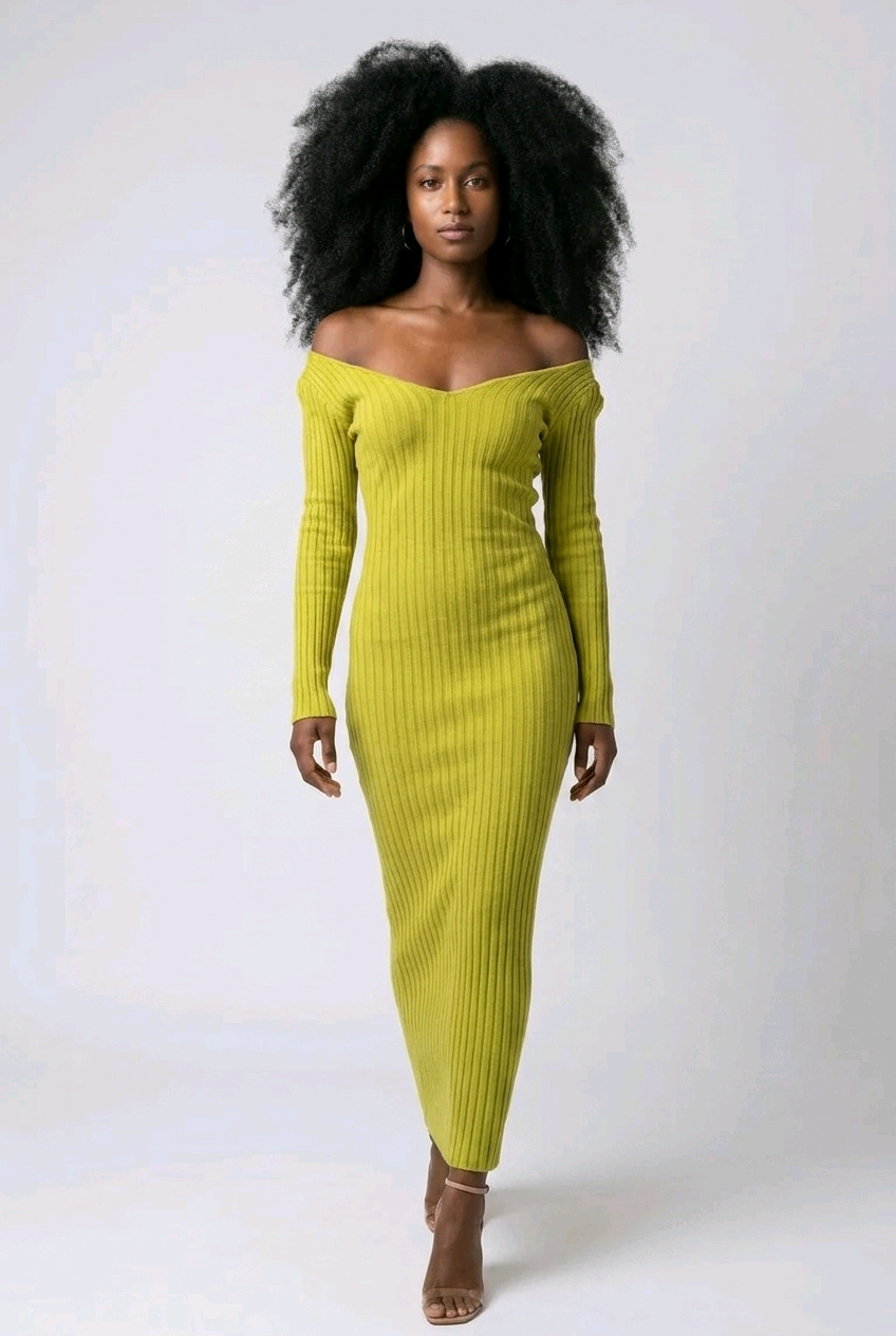 Camilla Ribbed Dress