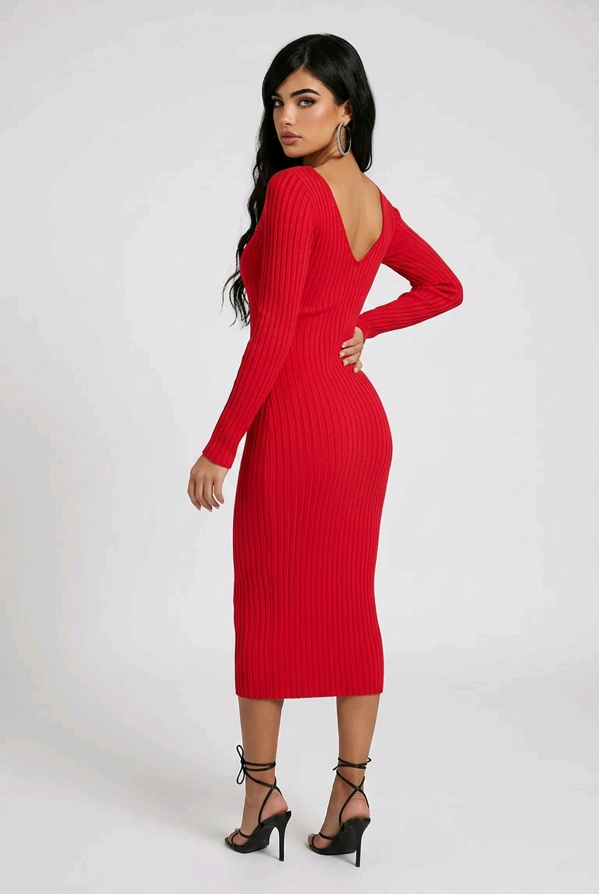 Camilla Ribbed Dress
