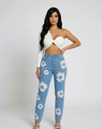 Blossom Denim Pants