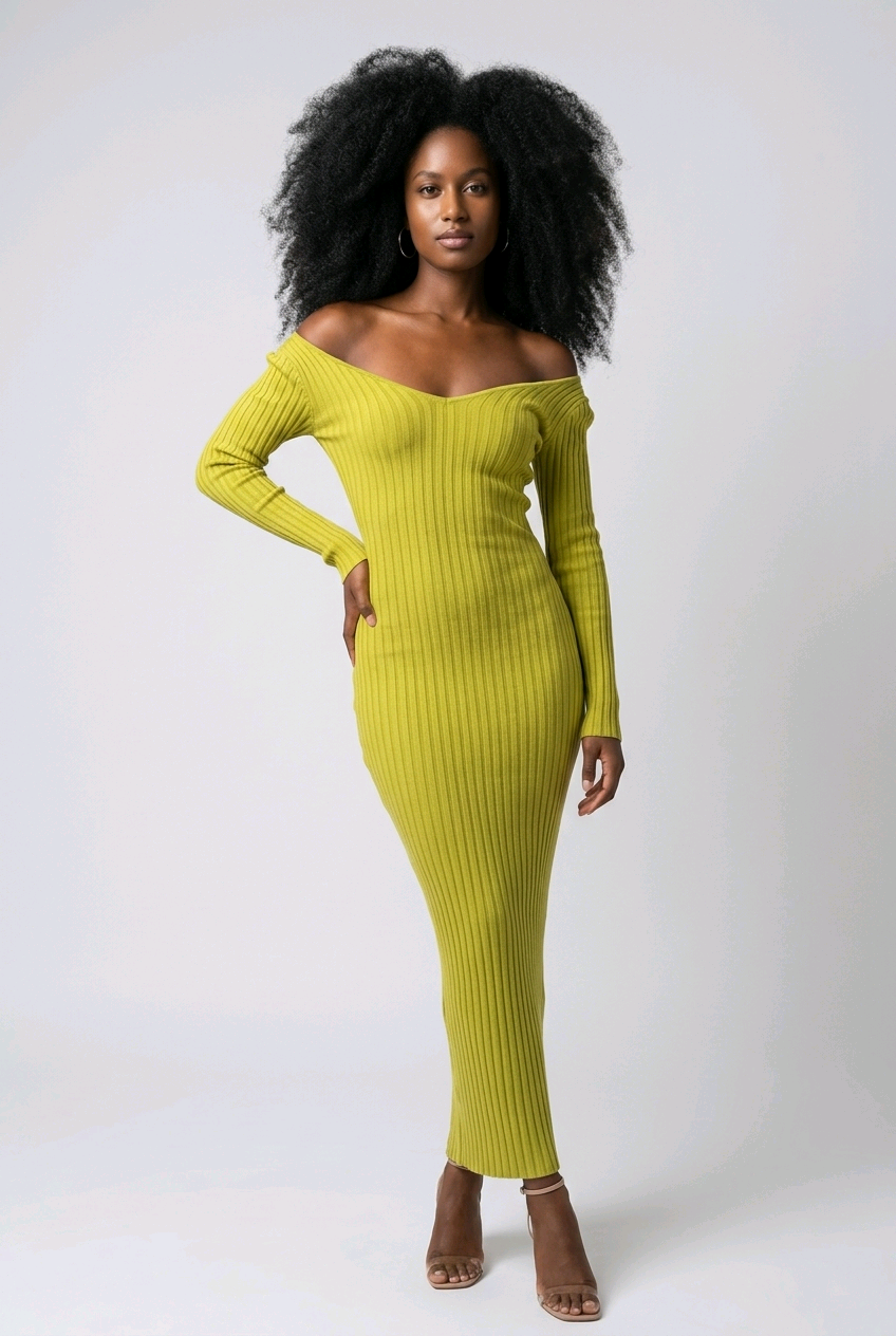 Camilla Ribbed Dress
