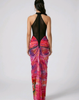 Radiant Bloom Maxi Dress