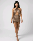 Karlie Ombre Halter Dress