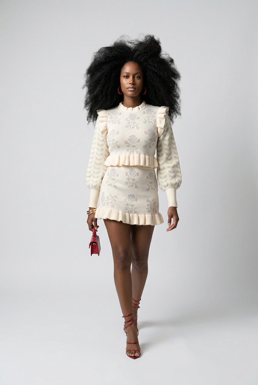 Emma Sweater Skirt Set