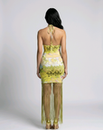Gardenia Fringe Dress