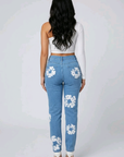 Blossom Denim Pants