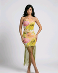 Gardenia Fringe Dress