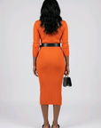 Camilla Ribbed Dress
